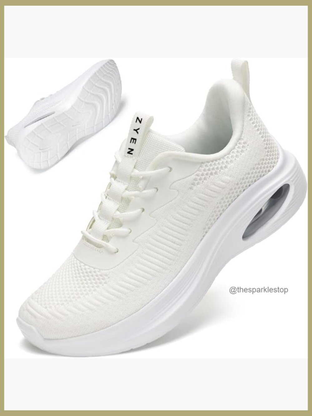 Wide Toe Box Air Cushion Running Shoes Extra Wide Sneakers Arch Support